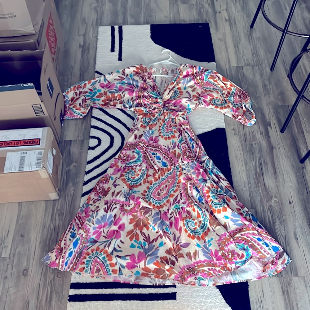 Flora dress from Zara. Never worn.